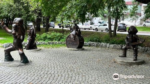 The Bremen Town Musicians Sculpture