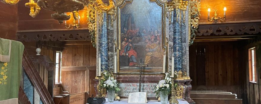 Articular wooden church in Hronsek (UNESCO)