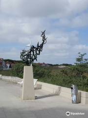 Skulptur "Mowenflug"
