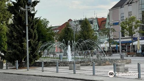 Fountain on the SNP Square