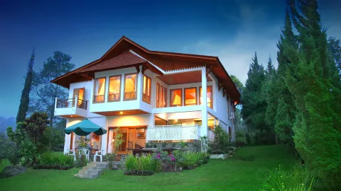 Sari Ater Hot Springs Ciater attraction in West Java