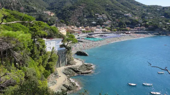 Spiaggia a Bonassola Liguria