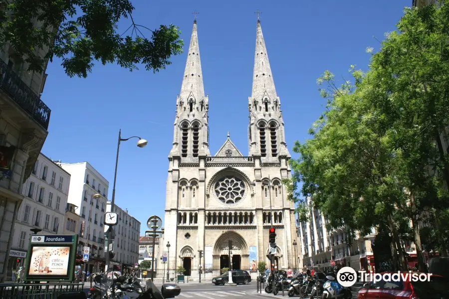 Eglise Saint Jean Baptiste de Belleville