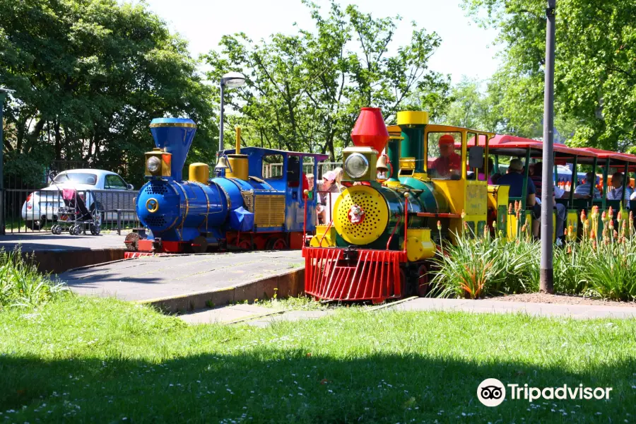 Kleinbahn im Rheinpark