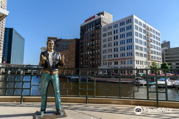 “Bronze Fonz” by Gerald P. Sawyer