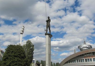 Monument to Sergey Bubka
