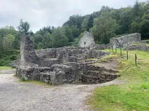 Bryntail Lead Mine Buildings