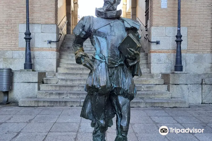 The Statue of Miguel de Cervantes