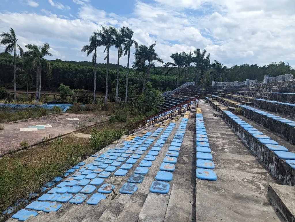 Thuy Tien lake Abandoned Water Park