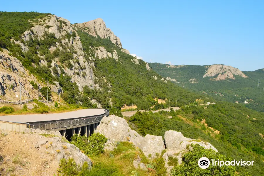 Viewing Point at Highway Sevastopol-Yalta