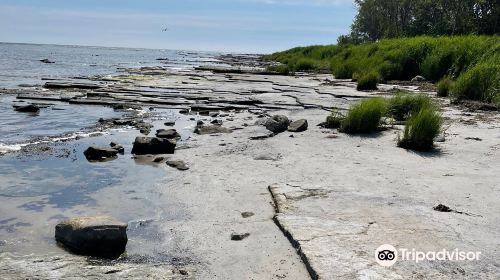 Balka beach parking lot