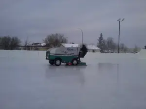 High Level Outdoor Ice Rink