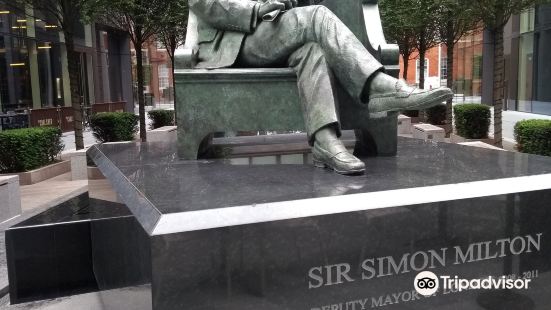 Sir Simon Milton Statue