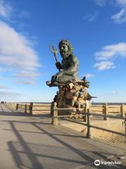 King Neptune Statue on the Boardwalk