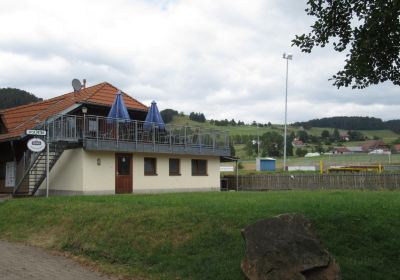 Spielplatz Pirateninsel am Badweiher