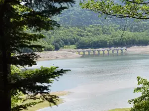 Observation Deck for Taushubetsu Bridge