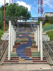 Escaleras del Cerro Marconi