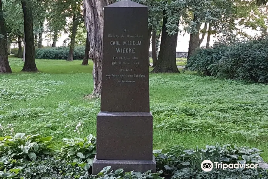 Gedenkstein für Carl Wilhelm Wiecke