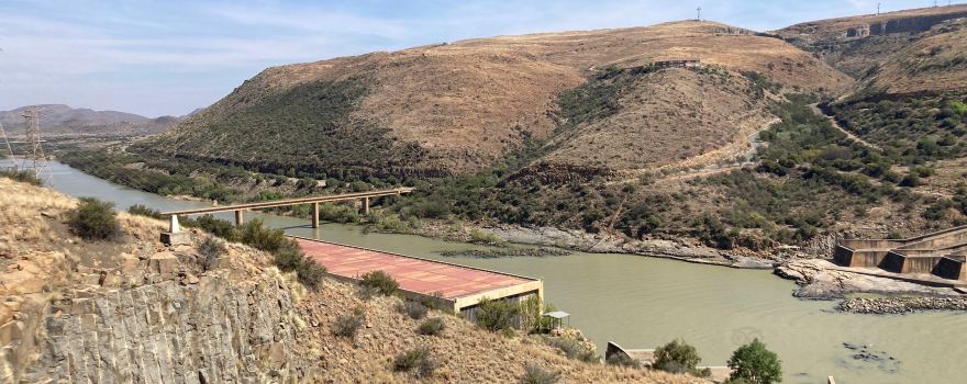 Gariep Dam Wall