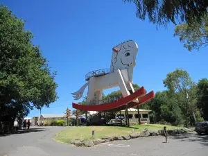 Toy Factory and Big Rocking Horse