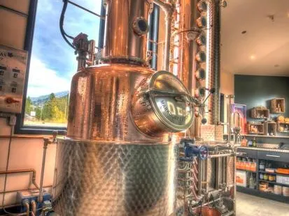 The Dubh Glas Distillery