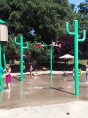 Village park splash pad