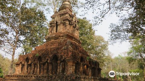 Wat Pa Sak Historical Site, Ancient Temple Ruins, Chiang Saen Town