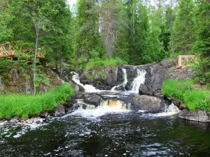 Рускеальские Водопады