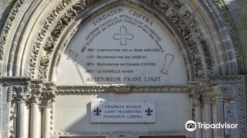 Chapelle Saint-Frambourg- Fondation Cziffra