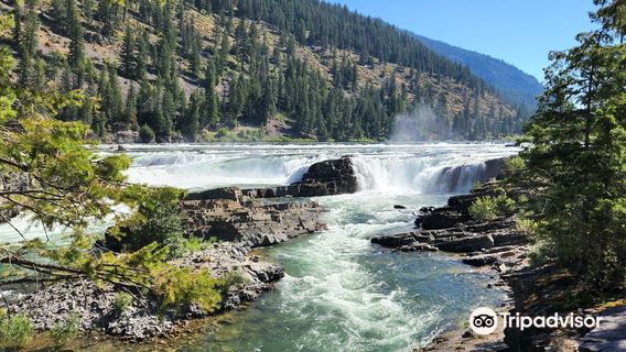 Kootenai Falls Suspension Bridge