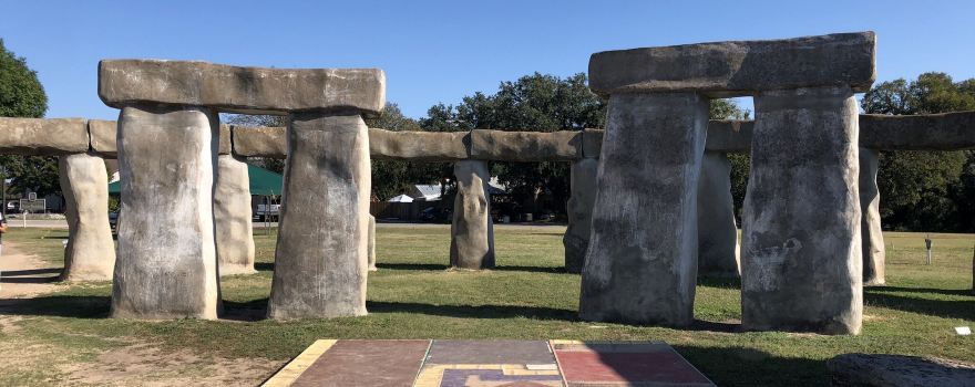 Stonehenge II at the Hill Country Arts Foundation