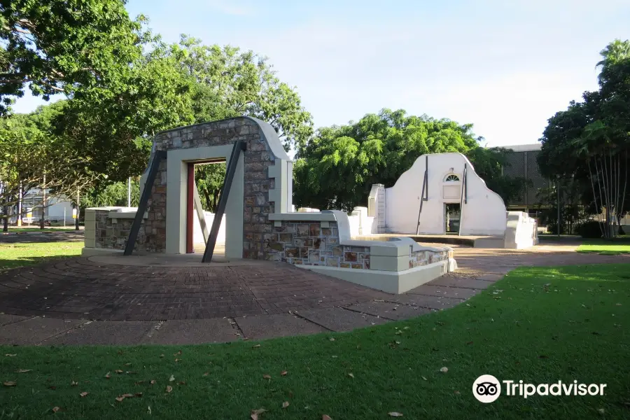 Remains of Palmerston Town Hall