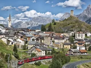 Albula-Bernina express, RhB