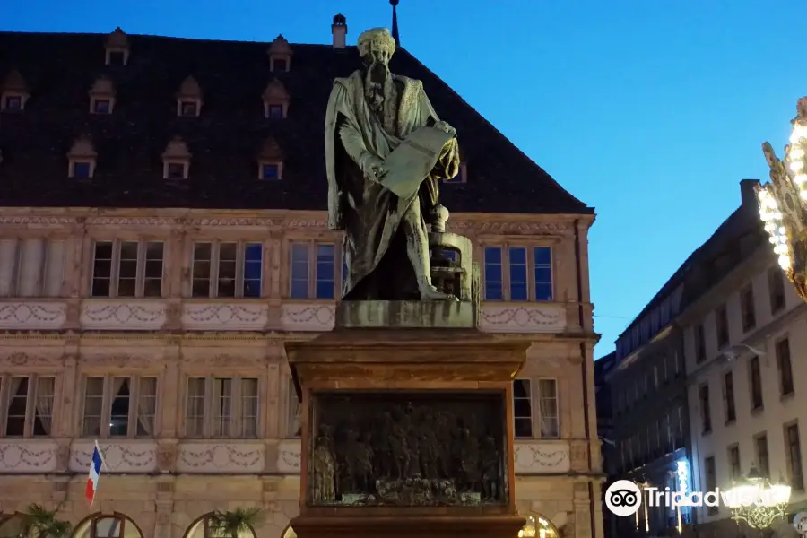 Statue de Johannes Gutenberg