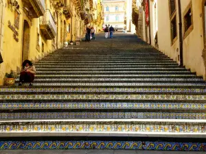 Staircase of Santa María del Monte