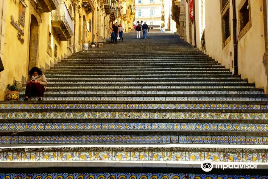 Staircase of Santa María del Monte