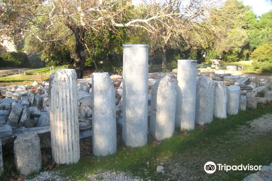 Altar And Temple Of Ares