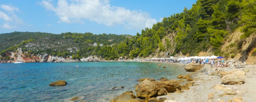 Stafilos beach