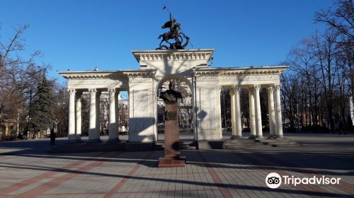 Bust Monument Georgy Zhukov