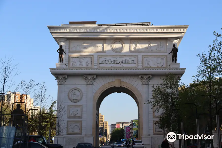 Porta Macedonia aka Gate Macedonia