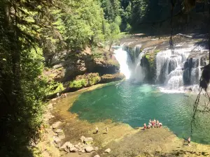 Lower Lewis River Falls