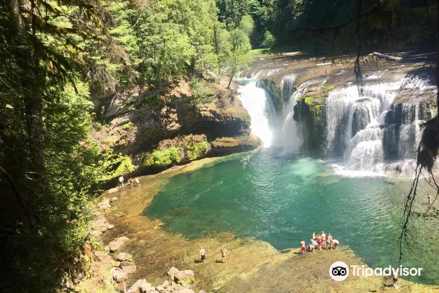 Lower Lewis River Falls