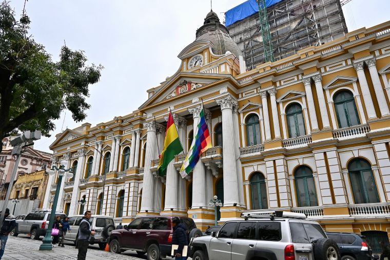 The architectural beauty of Palacio del Congreso Nacional in La Paz