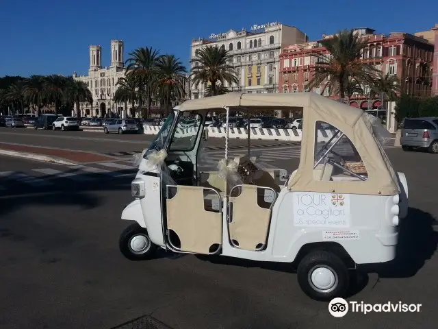 Tuk Tuk Ape Calessino - Cagliari City tour