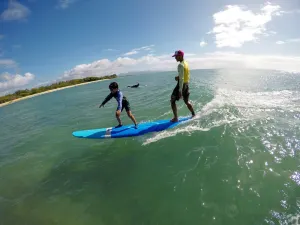 Surfing in Honolulu
