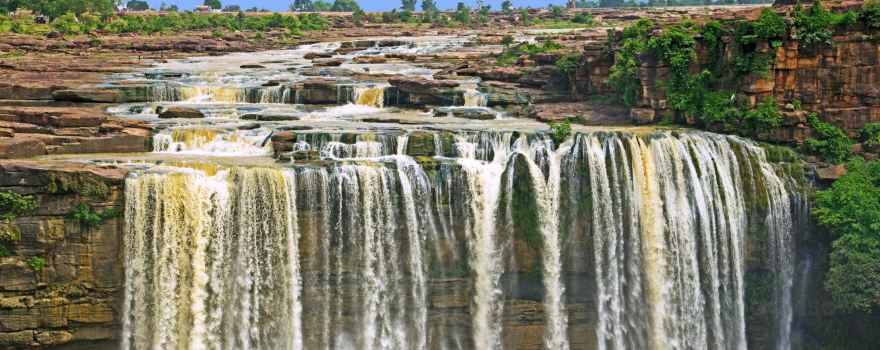 Keoti waterfalls, Sirmaur, Rewa