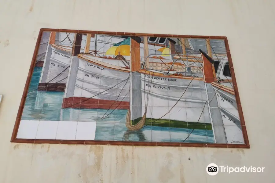 Mural de Fernando Meliveo en honor a los Pescadores