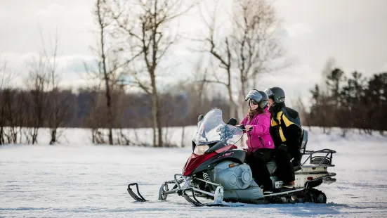 Snowmobiling activity rides of 1 hour