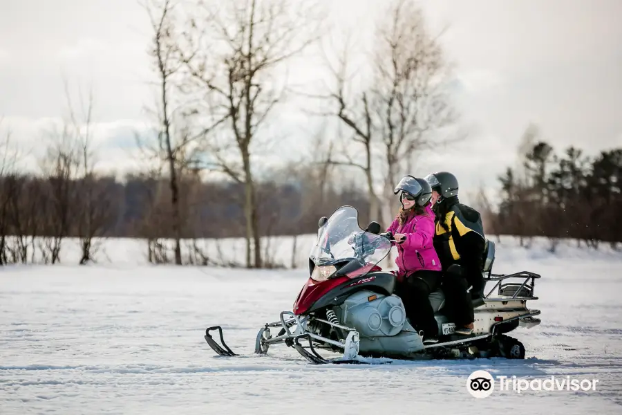 Snowmobiling activity rides of 1 hour