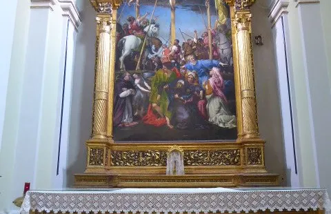 La Crocifissione di Lorenzo Lotto